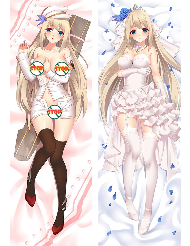 New Warship Girls Anime girl Otaku Dakimakura Pillow Case Cover Hug Body Gift image 0