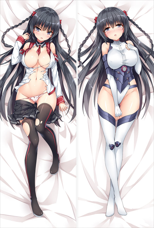 Masou Gakuen HxH Hayuru Himekawa Anime Dakimakura Pillow Cover image 0