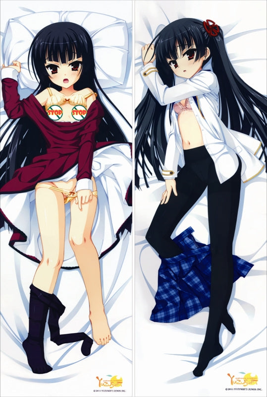 Noble â Works Shizuru Masamune Anime Dakimakura Body Pillow Cover image 0