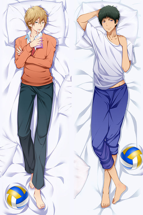 Kiss Him Not Me original Anime Dakimakura Japanese Pillow Cover image 0