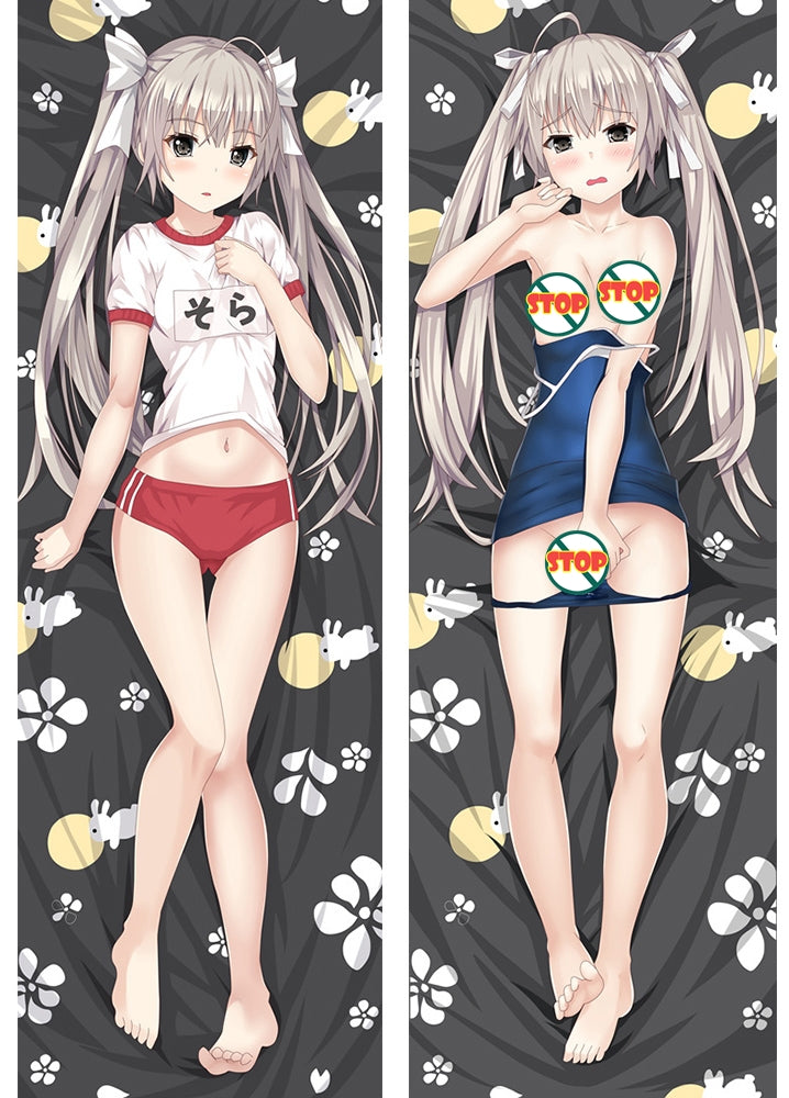New Anime Yosuga no Sora Dakimakura Hugging Body In solitude Pillow Case cover image 0