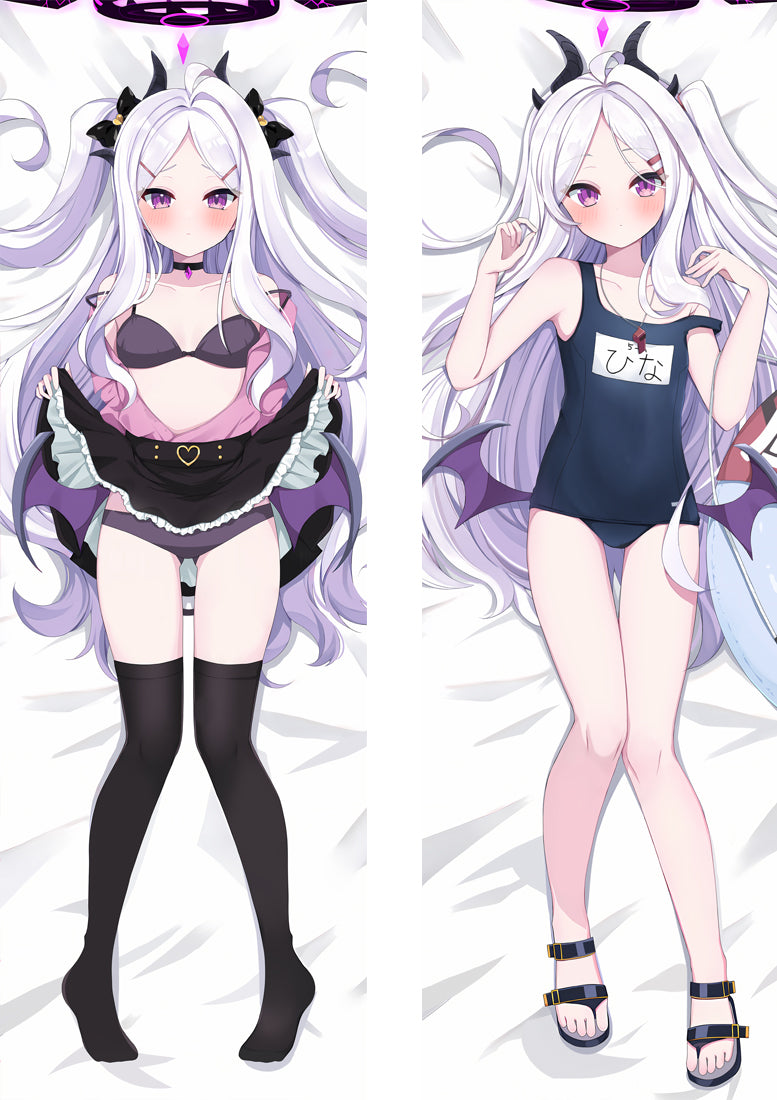 Blue Archive Sorasaki Hina Anime Dakimakura Girl Body Pillow Cover image 0