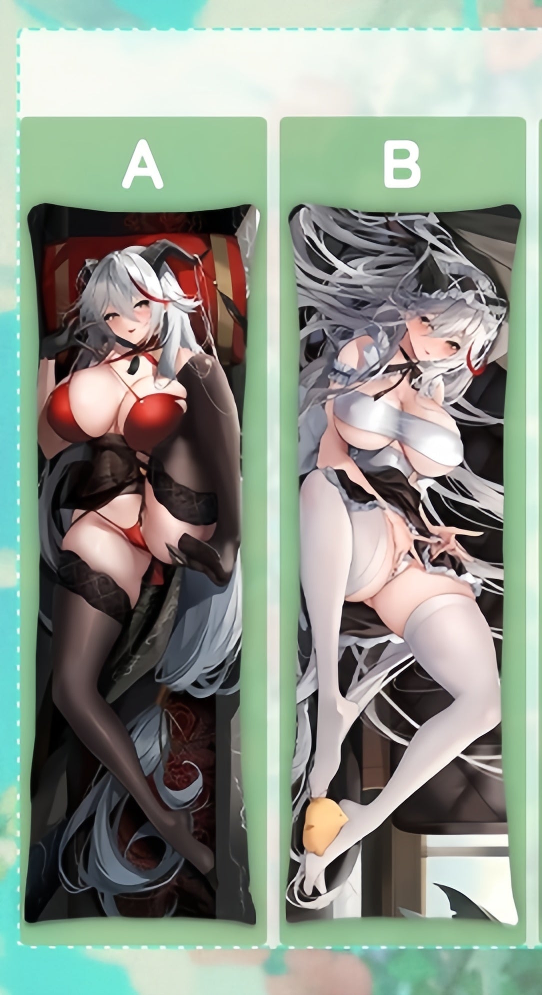 Azur Lane Aegir Anime Dakimakura Girl Body Pillow Cover image 0
