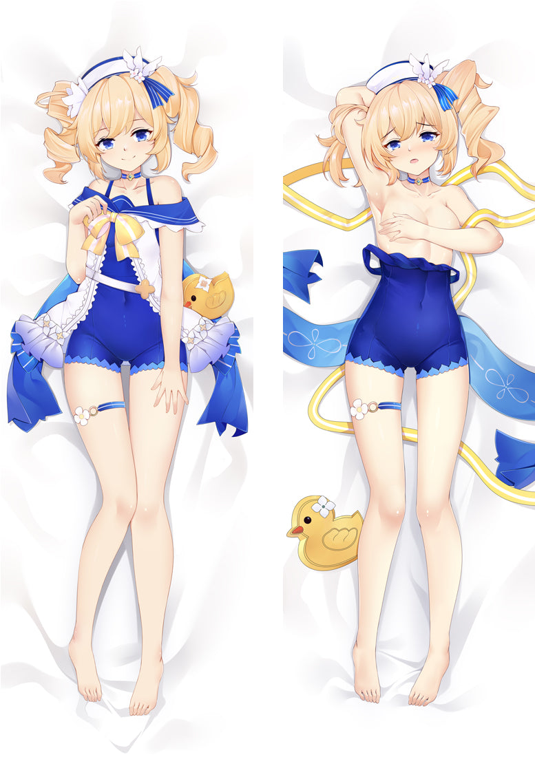 Genshin Impact Barbara Anime Dakimakura Body Pillow Cover image 0