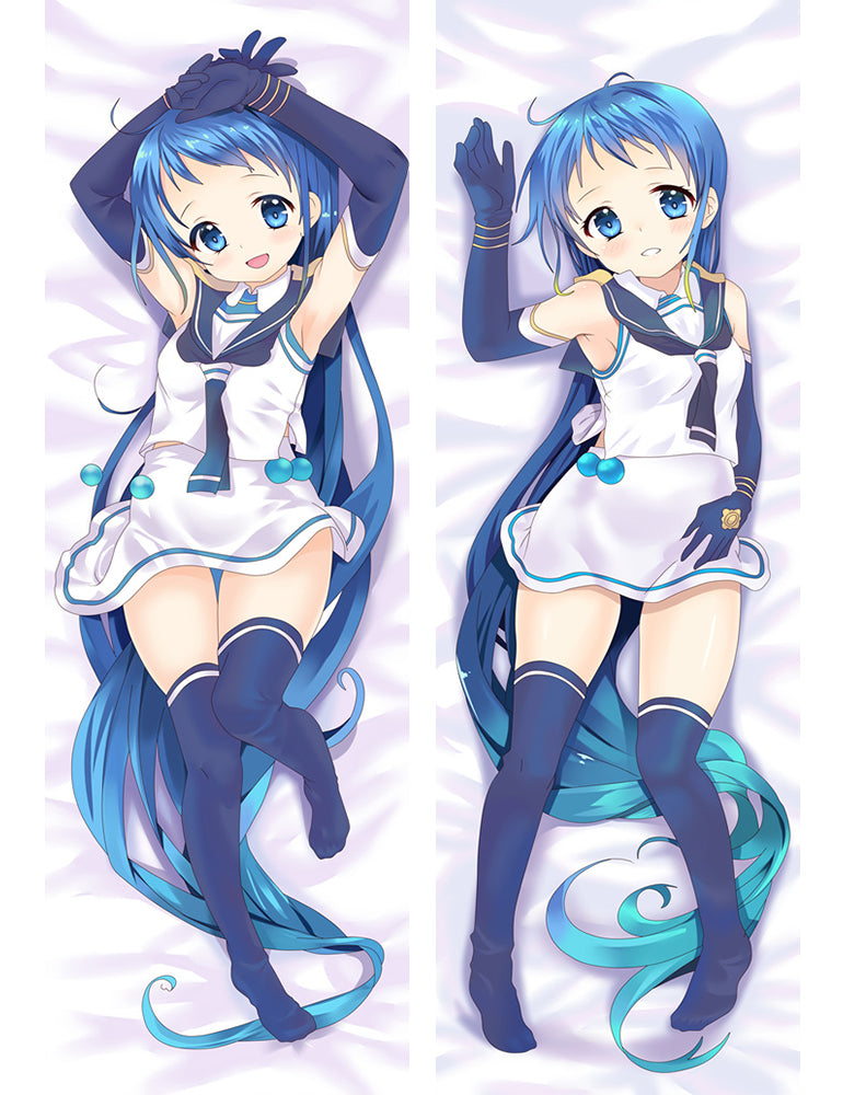 Kantai Collection Samidare Anime Dakimakura Pillow Cover image 0