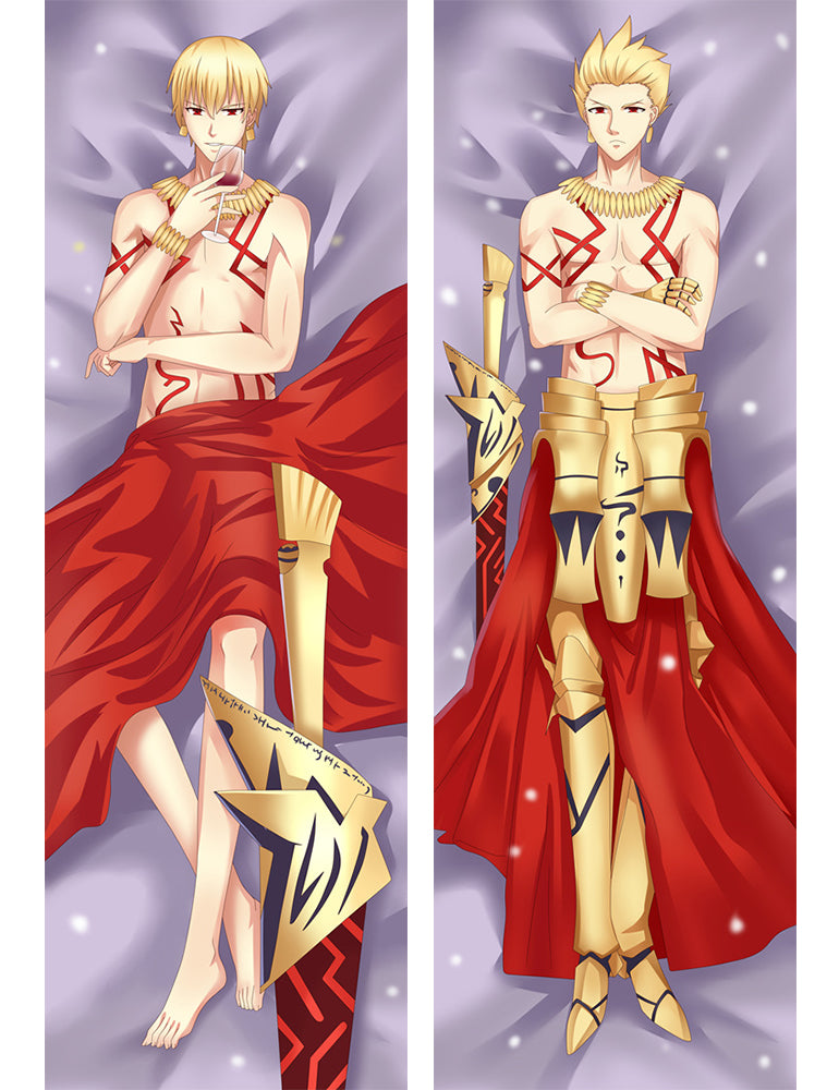 Fate/Grand Order Gilgamesh Anime Dakimakura Hugging Pillow Cover image 0
