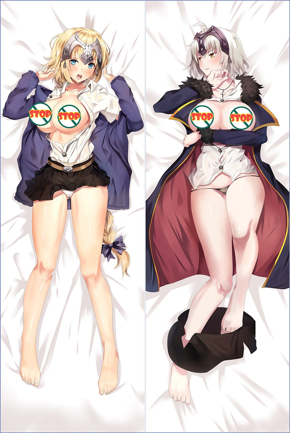 Fate Grand Order FateGO FGO Jeanne d'Arc Anime Dakimakura Pillow Case image 0