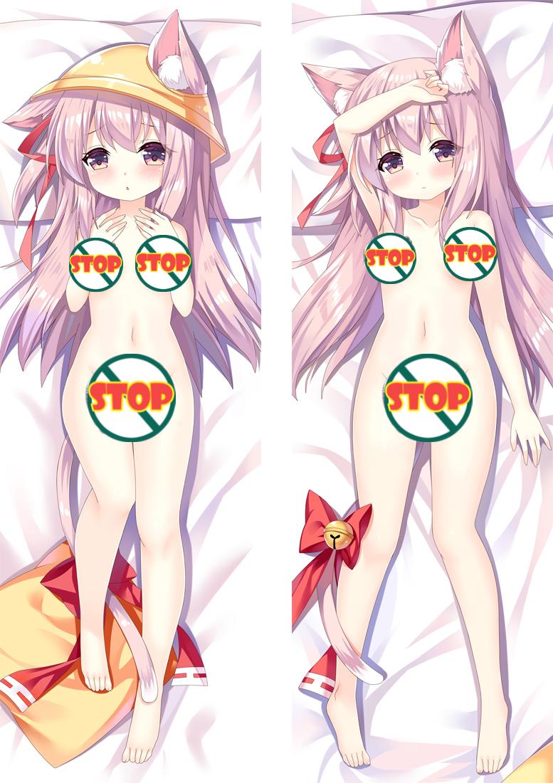Kisaragi Azur Lane Anime Dakimakura Girl Body Pillow Cover image 0