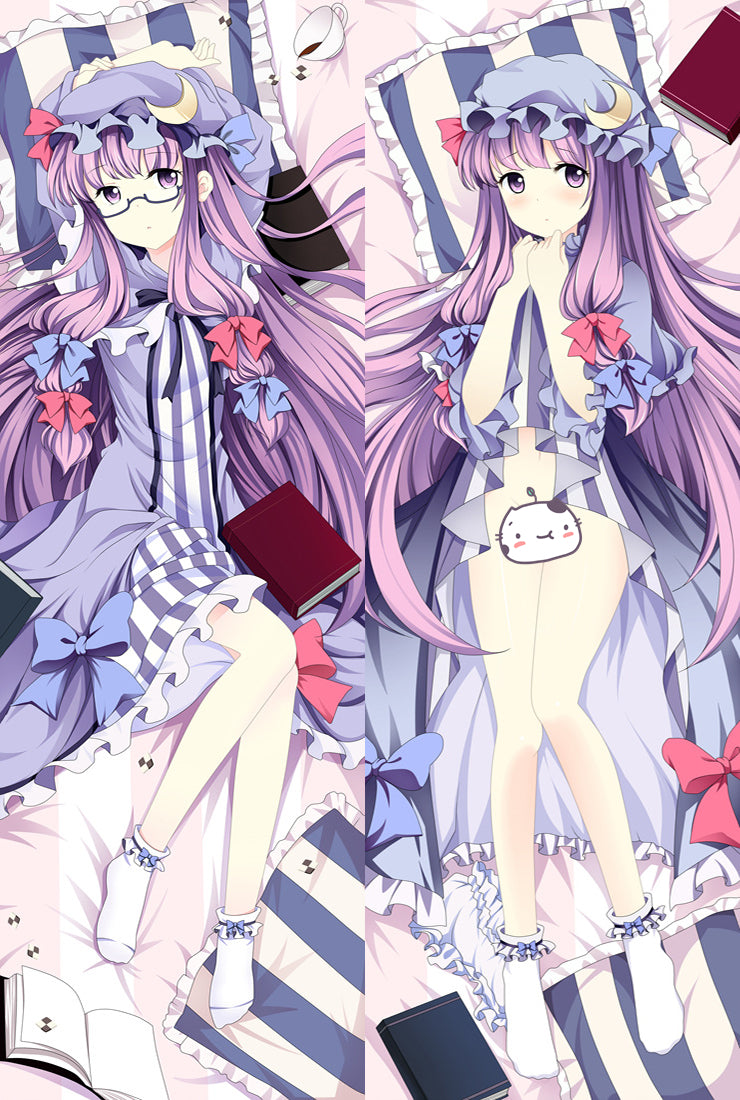 Touhou Project Patchouli Knowledge Anime Dakimakura Pillow Cover image 0