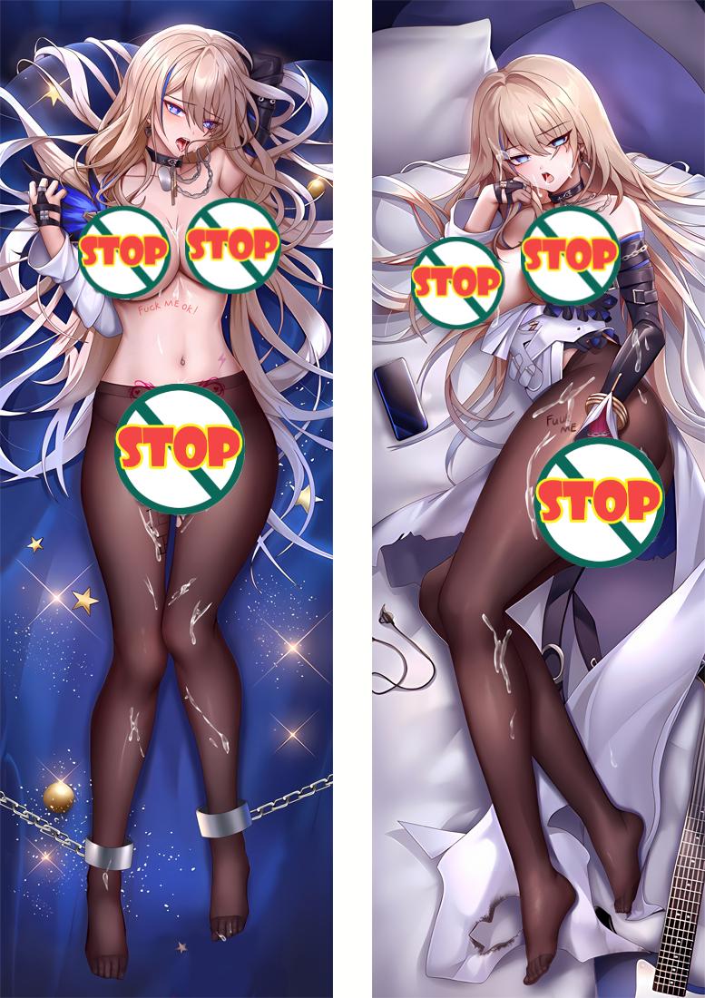 Honkai Star Rail Serval Anime Dakimakura Pillow Cover image 0