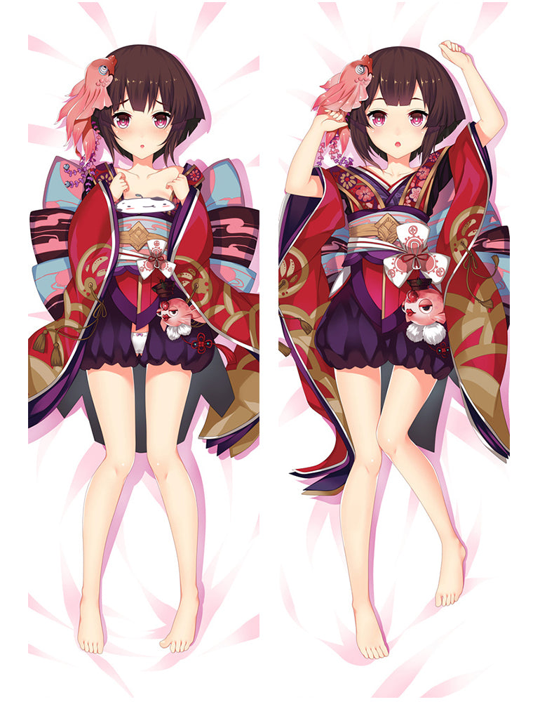 Onmyouji Kagura Anime Dakimakura Pillow Cover image 0