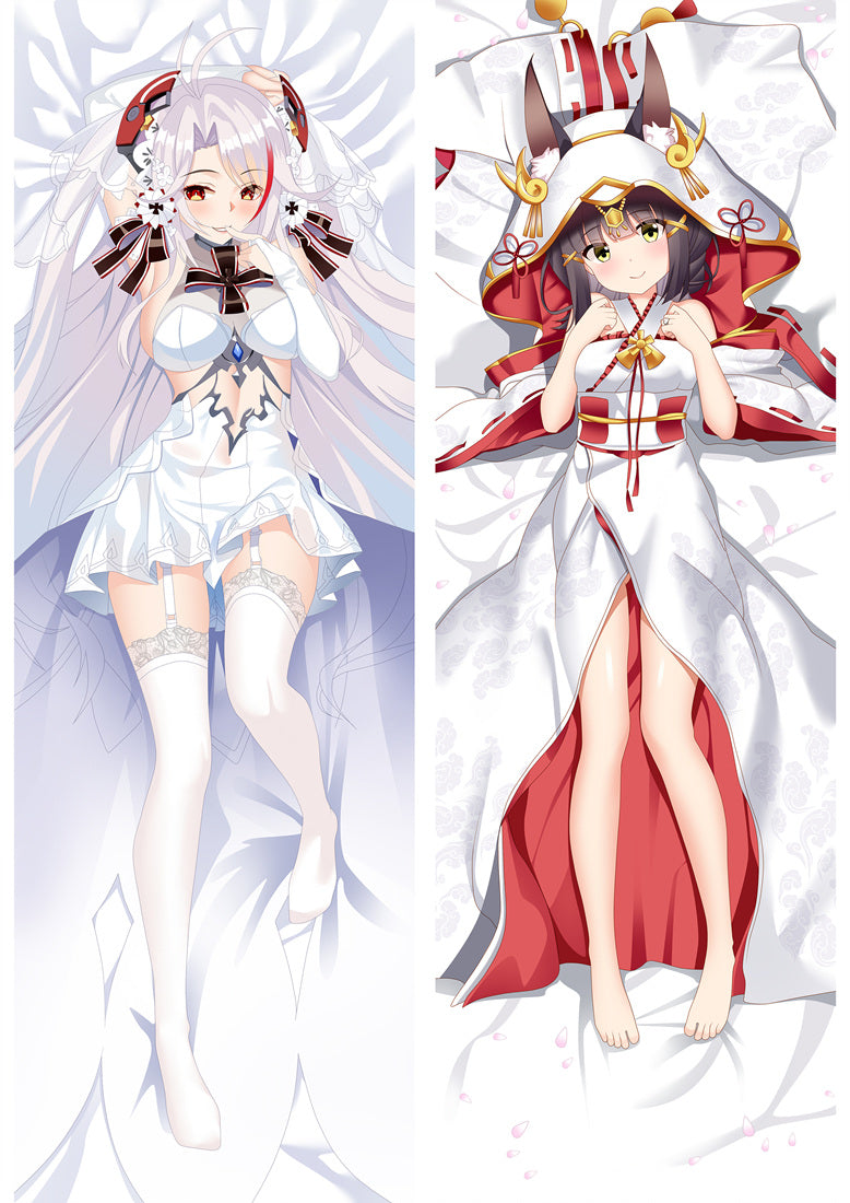 Azur Lane Nagato Anime Dakimakura Pillow Cover image 0