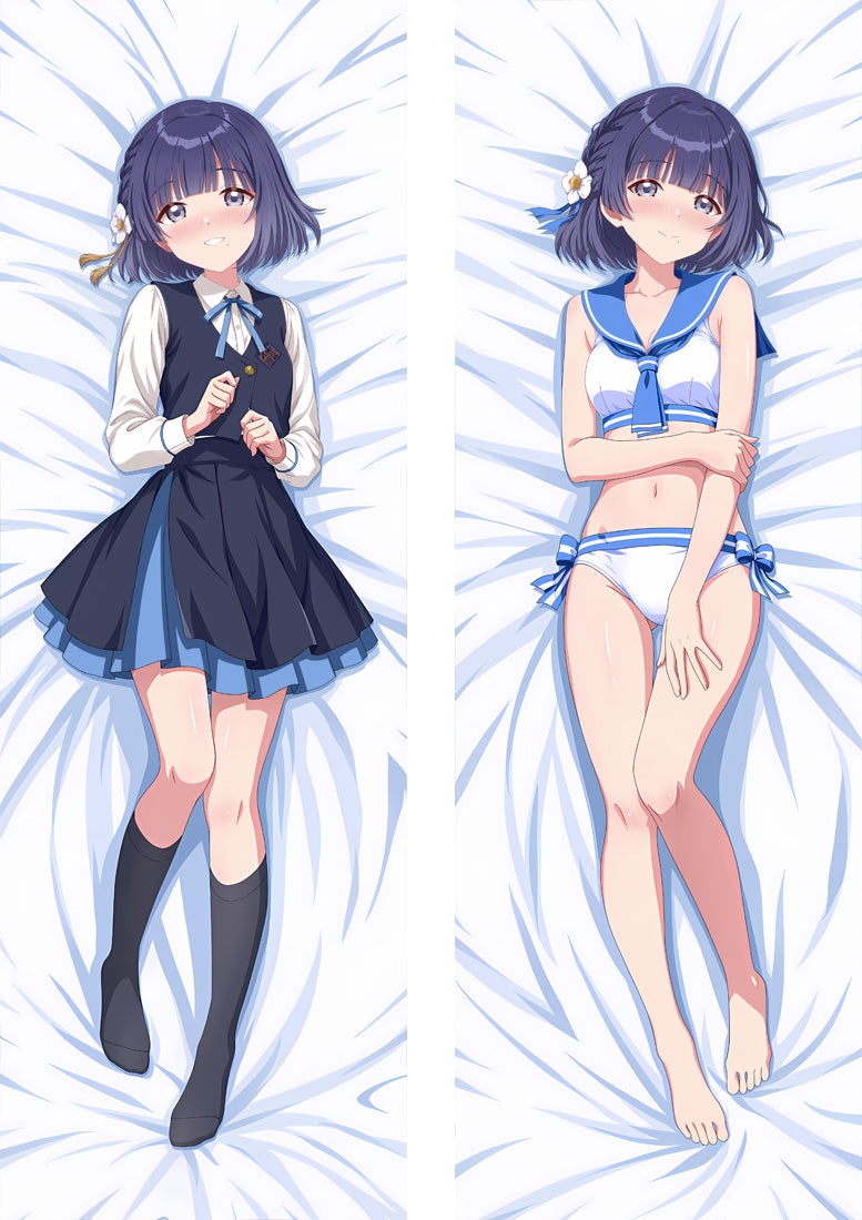 Gakuen Idolmaster Hataya Misuzu Anime Dakimakura Body Pillow Cover image 0