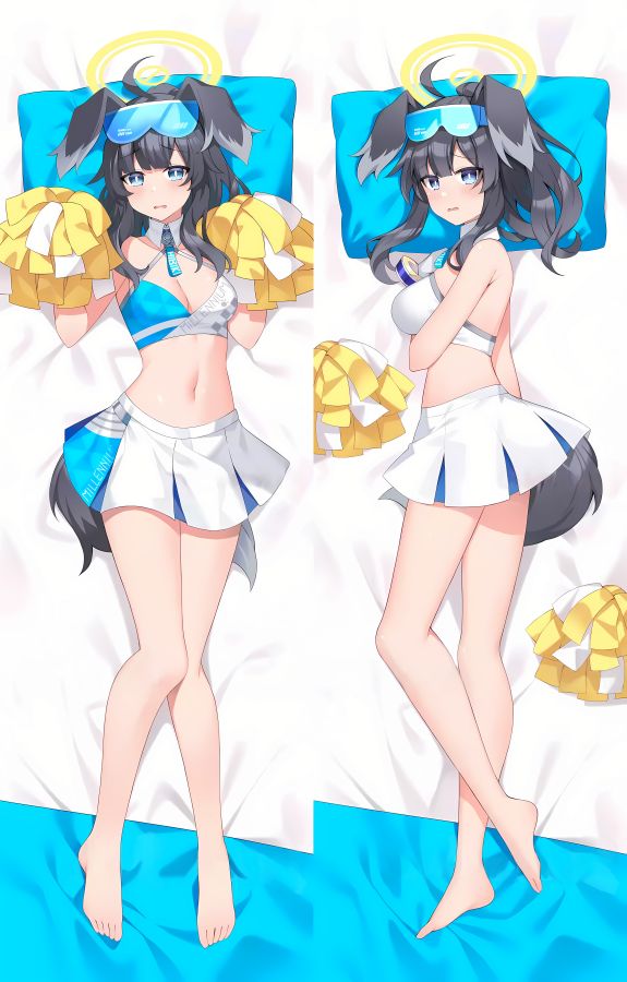 Blue Archive Nekozuka Hibiki Anime Dakimakura Body Pillow Cover image 0