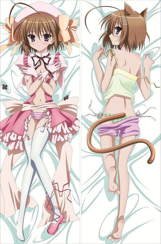 Is This a Zombie? Haruna Anime Dakimakura Body Pillow Cover image 0