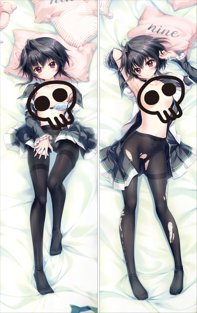 9-Nine-Here's Here or Here Yuuki Noa Anime Dakimakura Body Pillow Cover image 0
