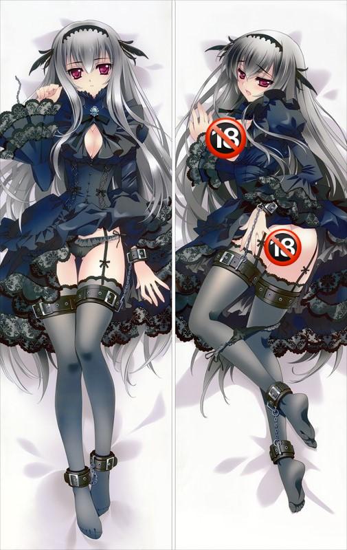 Rozen Maiden with Double Sides Zipper to make love Anime Dakimakura Pillow Case image 0