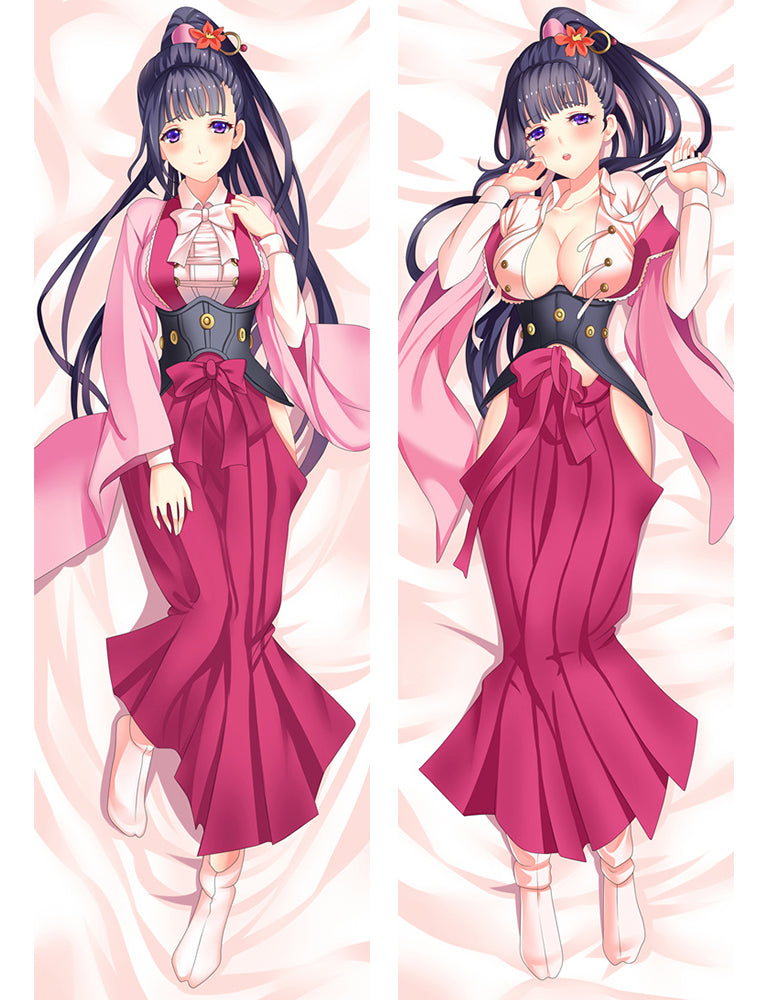 New Anime Kabaneri of the Iron Fortress Ayame Yomokawa Dakimakura Hugging Body Pillow case image 0
