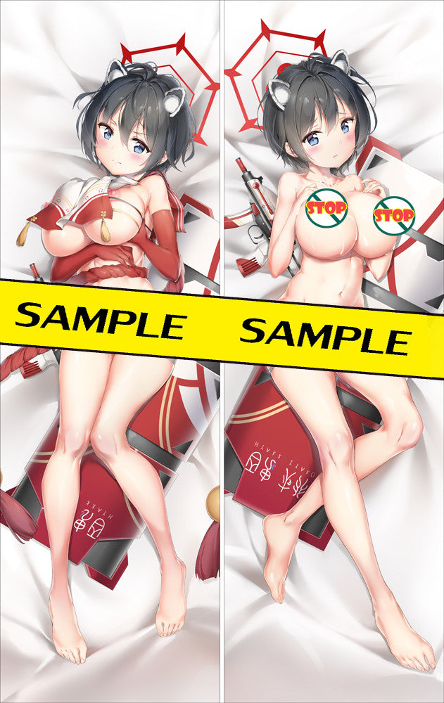 Blue Archive Kasuga Tsubaki Hentai Body Pillow Cover image 0