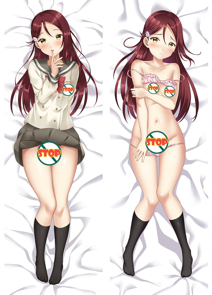 Love Live! Riko Sakurauchi Anime Dakimakura Pillow Case image 0