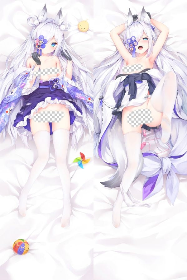 Azur Lane Kasumi Anime Dakimakura Naked Body Pillow Cover image 0