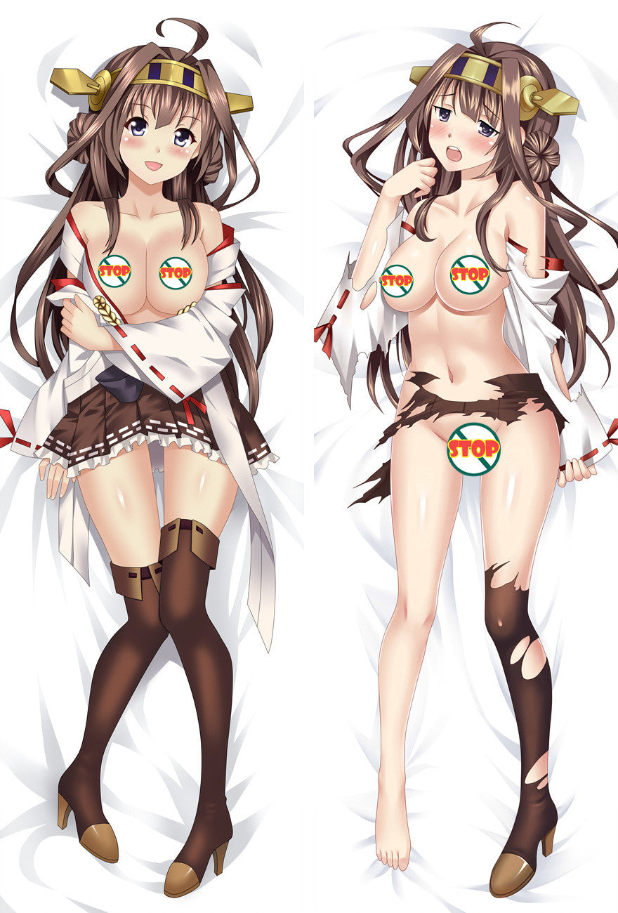 Kantai Collection KongÅ Anime Dakimakura Pillow Case image 0