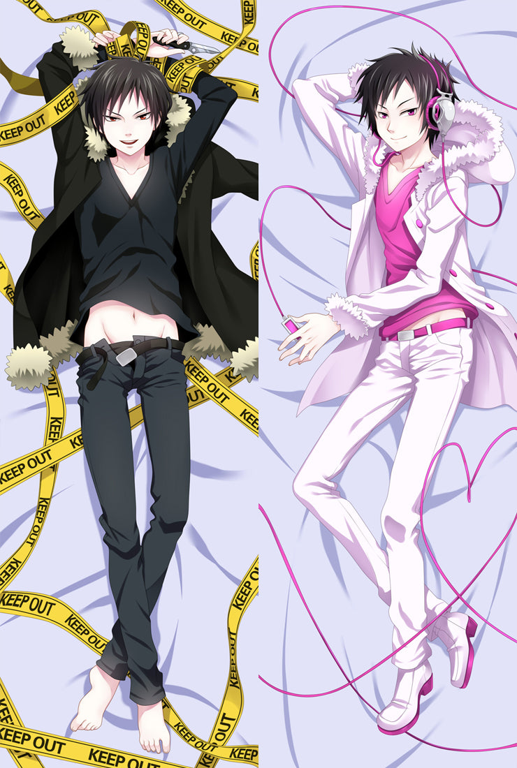 DuRaRaRa!! Izaya Orihara Anime Dakimakura Pillow Cover image 0