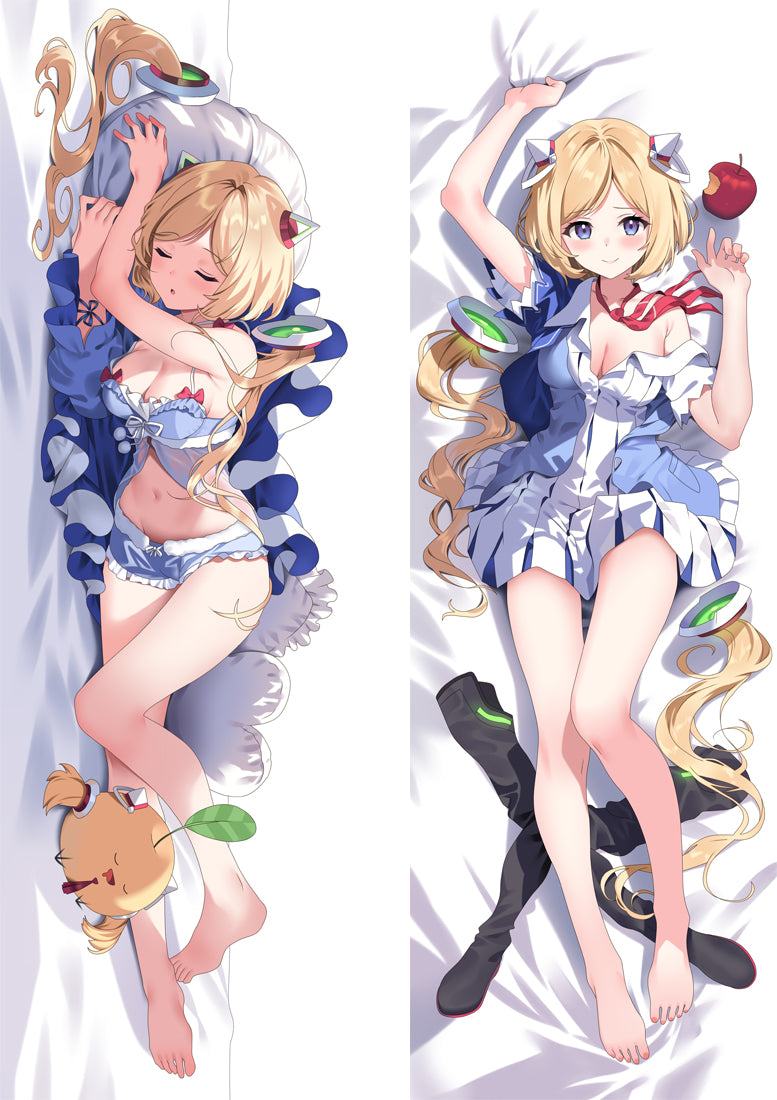 Virtual Youtuber Aki Rosenthal Anime Dakimakura Body Pillow Cover image 0