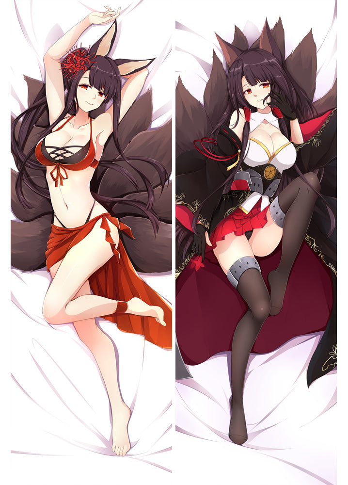 New Game Azur Lane Akagi Anime Pillow Case otaku Hugging Body Dakimakura image 0
