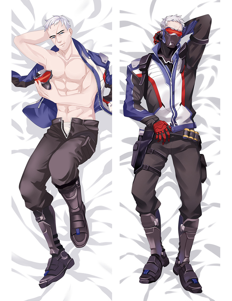 soldier 76 body pillow