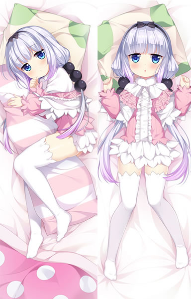 Miss Kobayashi's Dragon Maid Kanna Chan Dakimakura Pillow Cover.