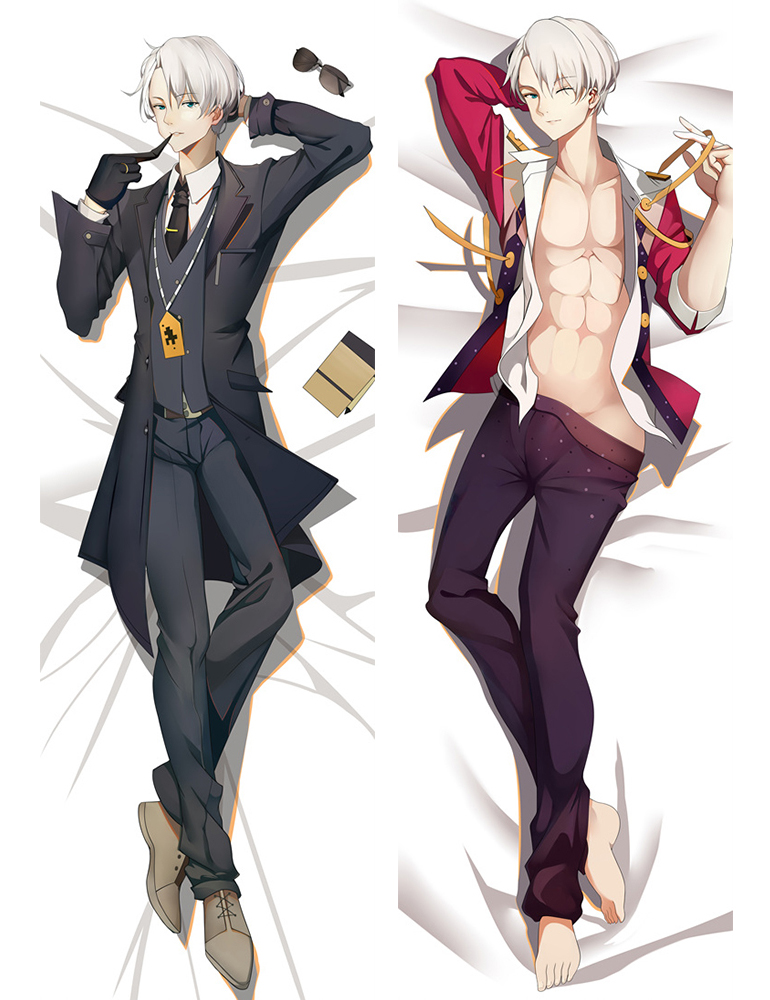 Male Anime Boy Hugging Body Pillow for ladies to have a sweet dream every n...