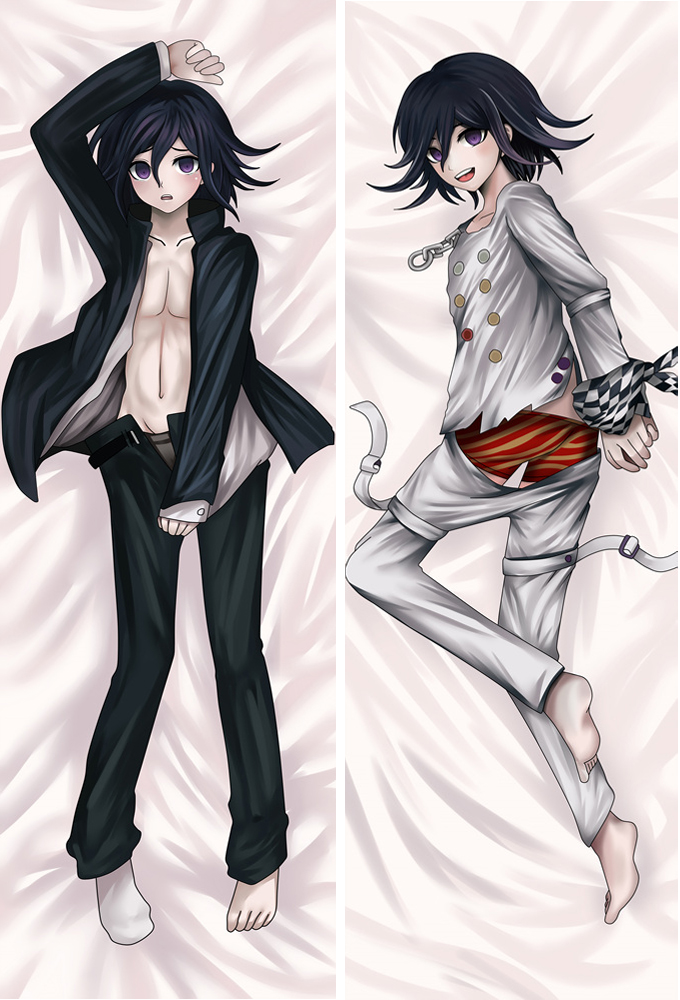 kokichi ouma body pillow