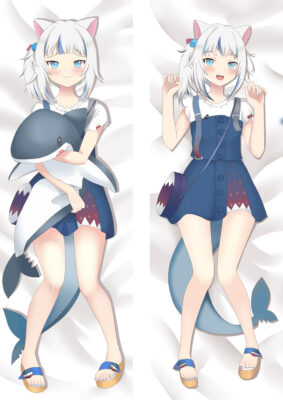 Professional Quality Vtbuer Gawr Gura Anime Body Pillow Case Cover 50x150cm  best prices, best service Cheap range 