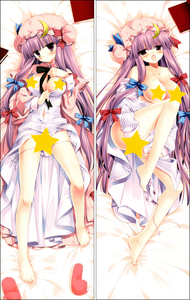 Touhou Project Patchouli Knowledge Body Pillow Cover