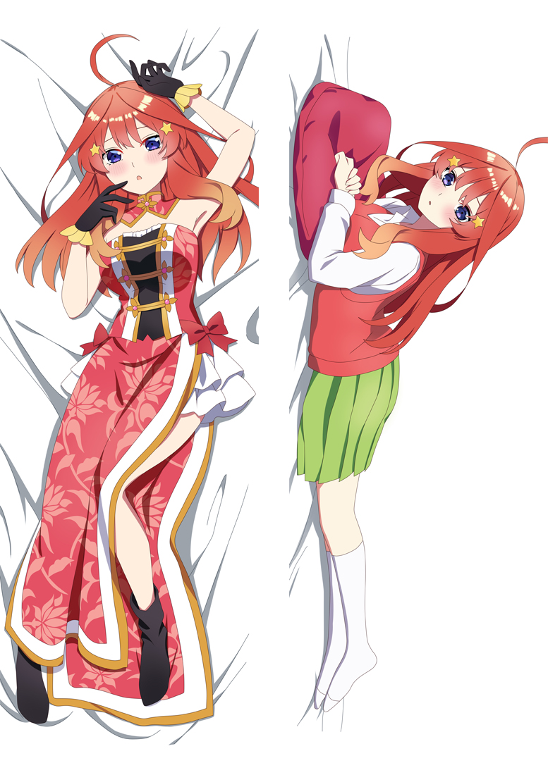 The Quintessential Quintuplets Nakano Sisters Miku Itsuki Anime Body Pillow  Cases