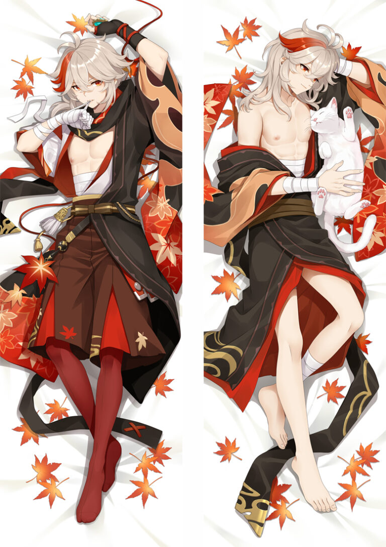 Genshin Impact Kaedehara Kazuha Dakimakura Body Pillow Cover - Anime